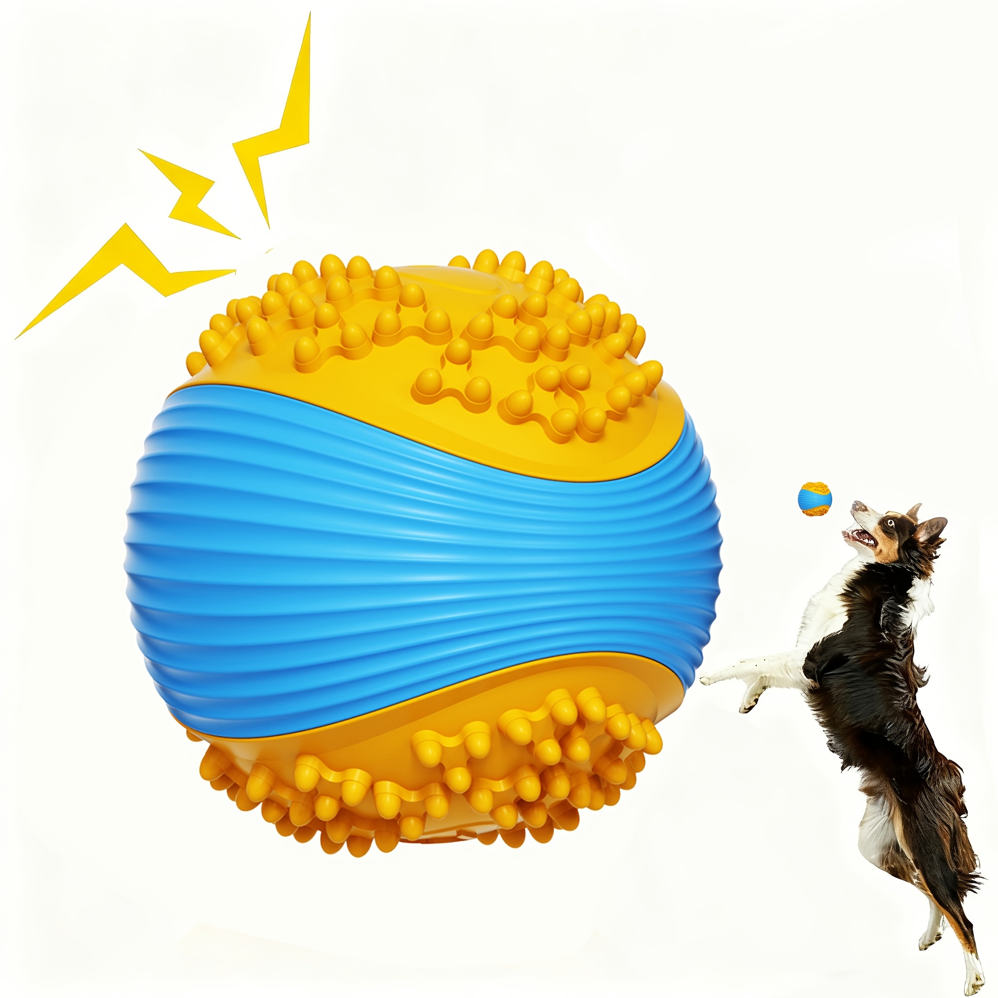 Indestructible Dog Chew Toy - Mainan Bola Anjing Anti Rusak, Mainan