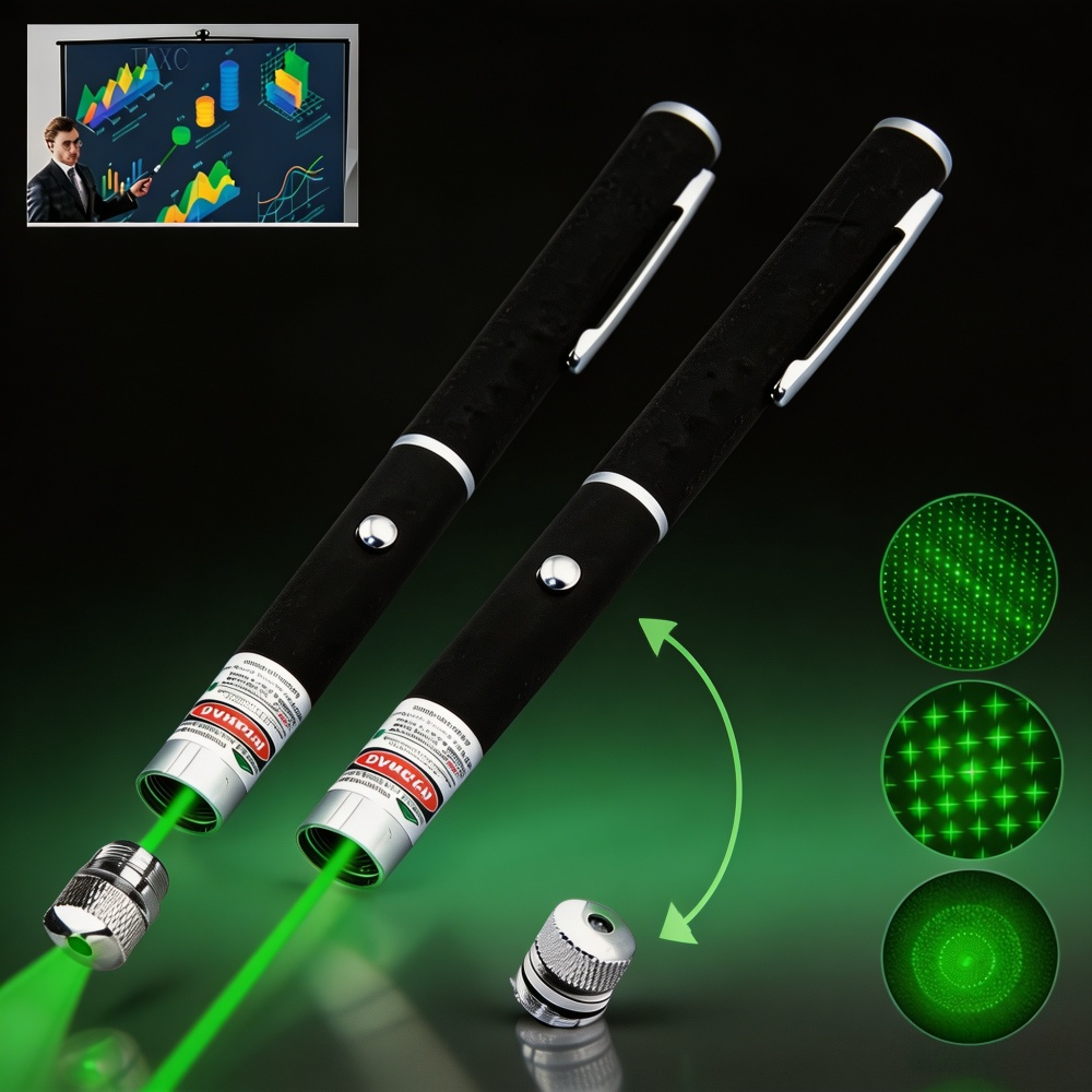 Laser Pointer Cat Toy Automatic - (Tidak Termasuk Baterai) Alat Pengajaran Laser