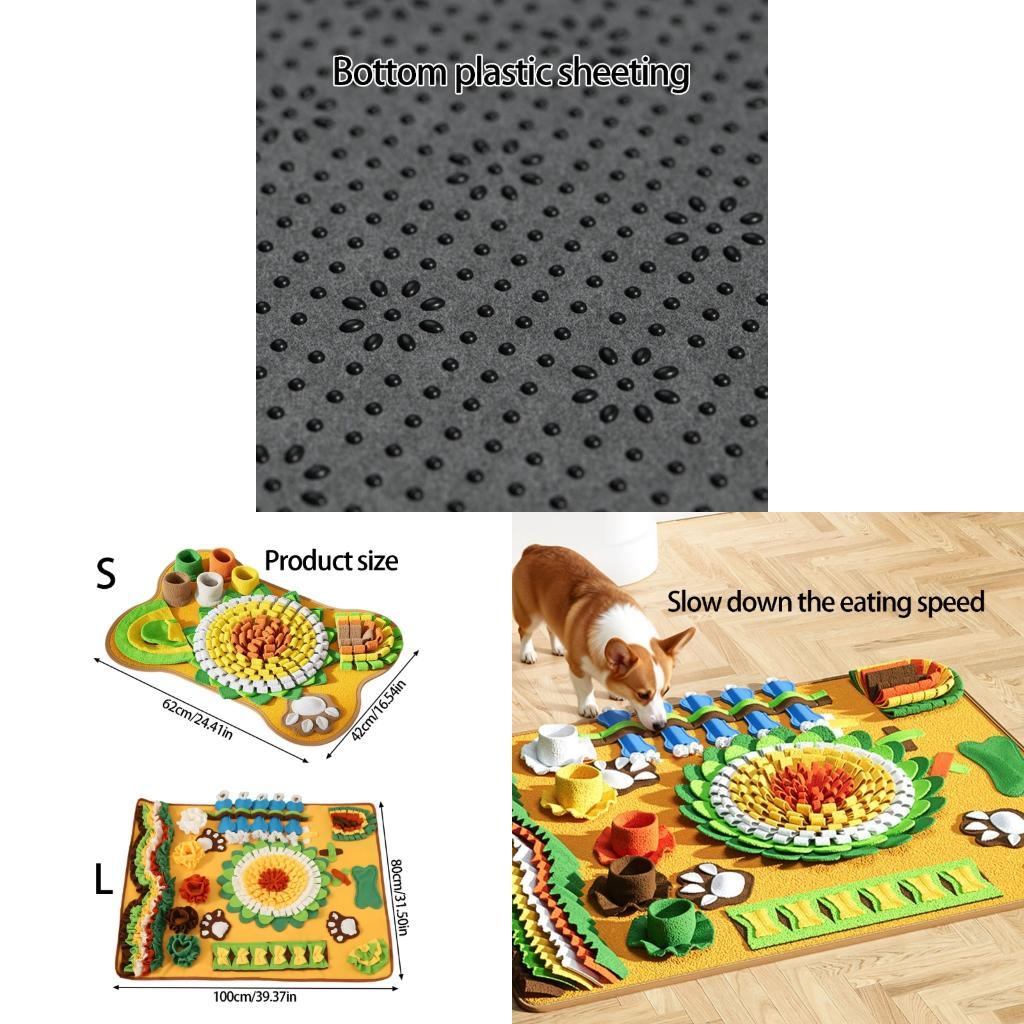Snuffle Mat For Dogs - G92C Tikar Mendengus Anjing Peliharaan Selimut