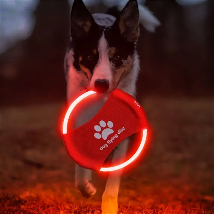 Flying Disc Dog Training Toy - Mainan Anjing Mainan Terbang Cakram Isi