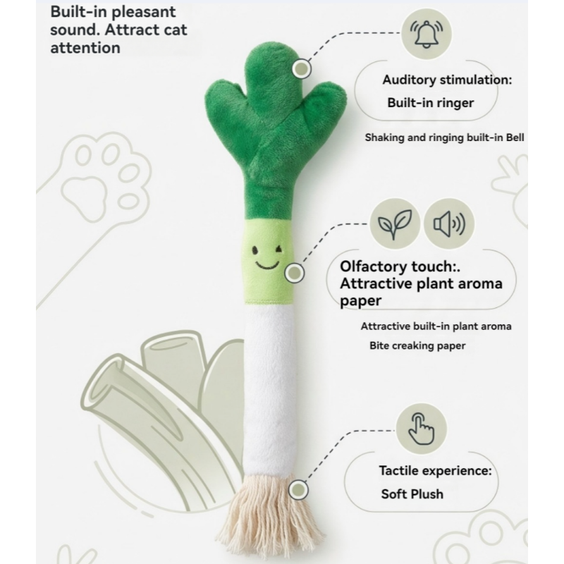 Snuffle Mat For Dogs - Mainan Hewan Peliharaan Berbentuk Daun Bawang