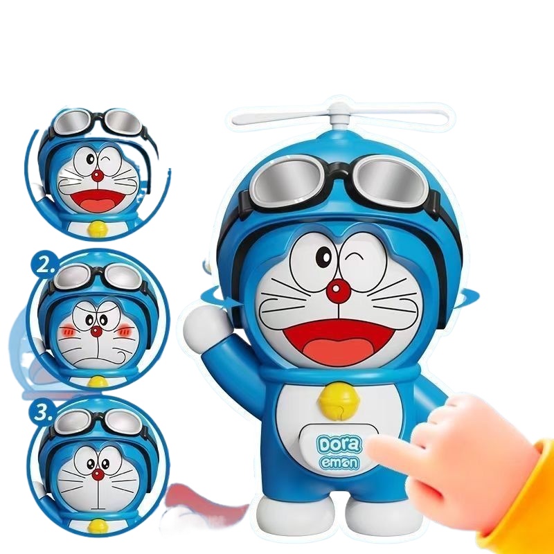 Cat Toys - Boneka Doraemon yang Dapat Mengubah Wajah,