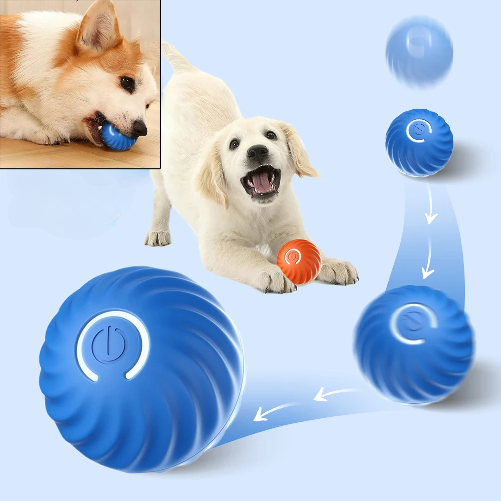 Automatic Moving Dog Ball - Bola Mainan Anjing Otomatis Bergerak, Dapat