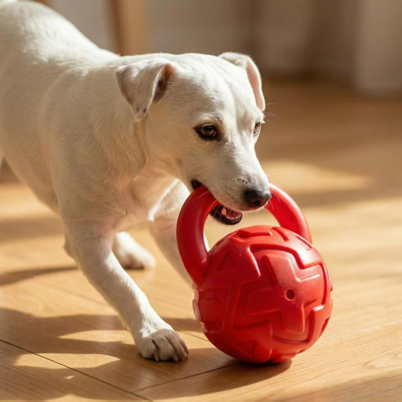 Interactive Squeaky Plush Dog Toy - Mainan interaktif edukatif untuk anjing, produk