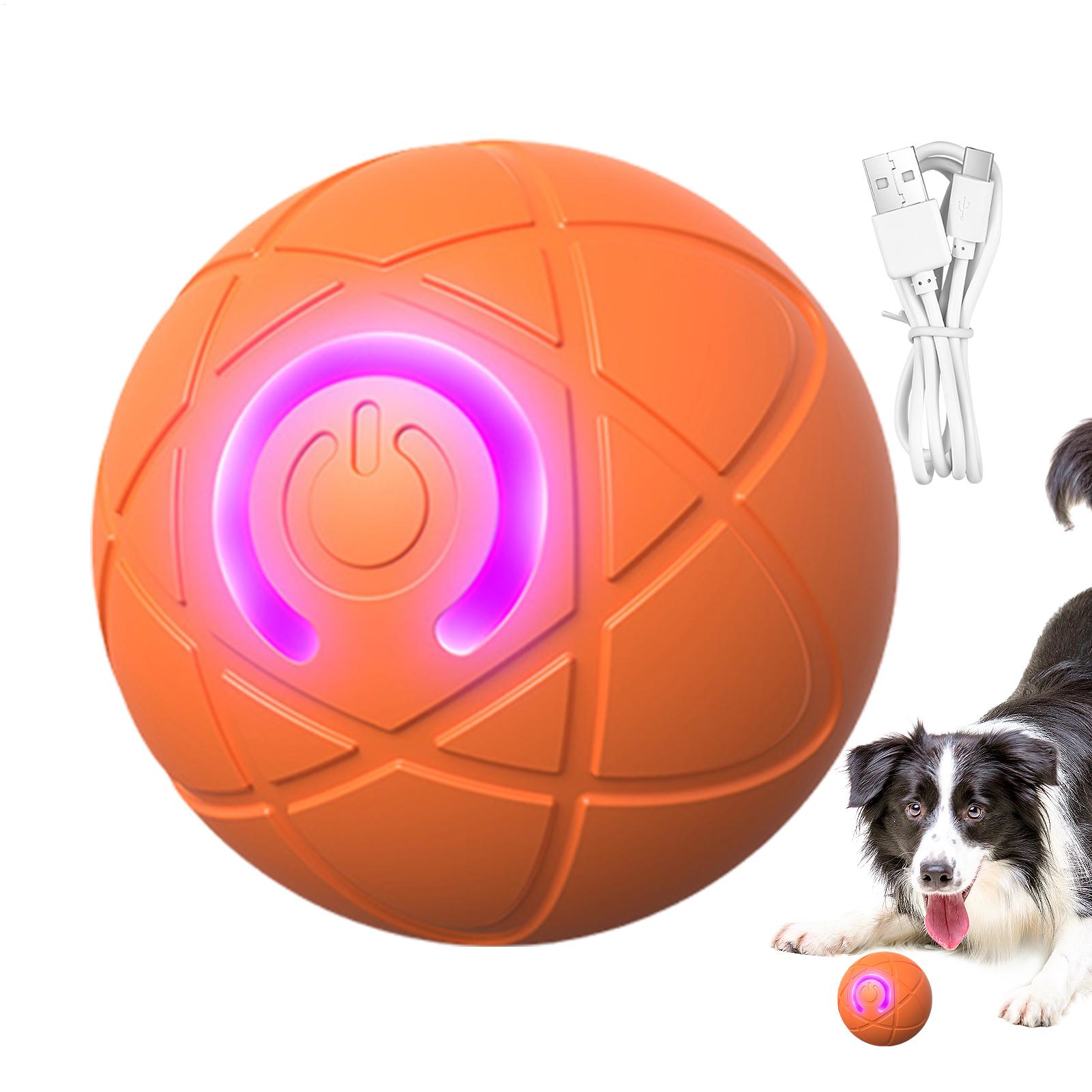 Automatic Moving Dog Ball - Bola Mainan Anjing Interaktif, Bola Berguling