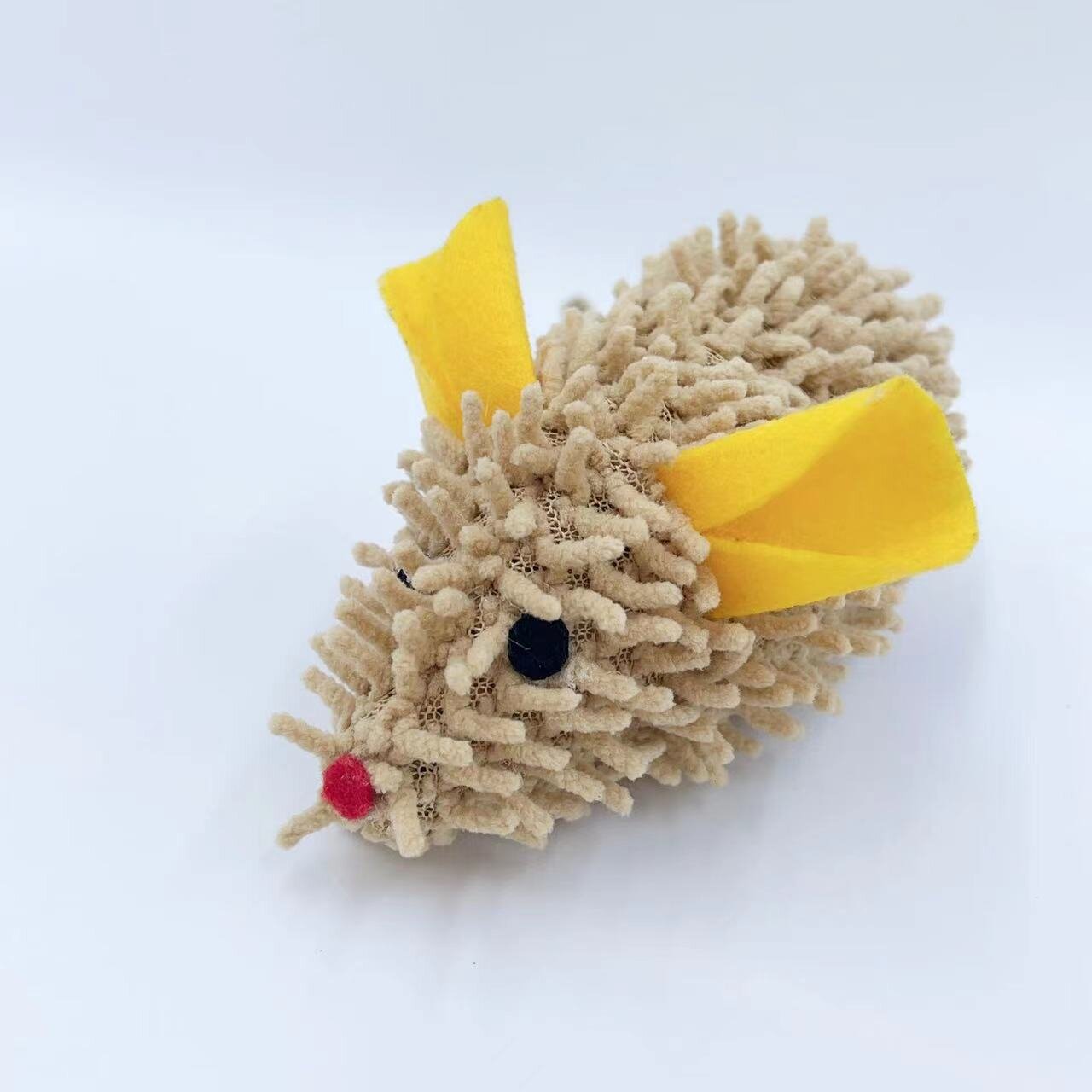 Catnip Interactive Plush Mouse - Mainan Kucing Tikus Besar Simulasi Catnip