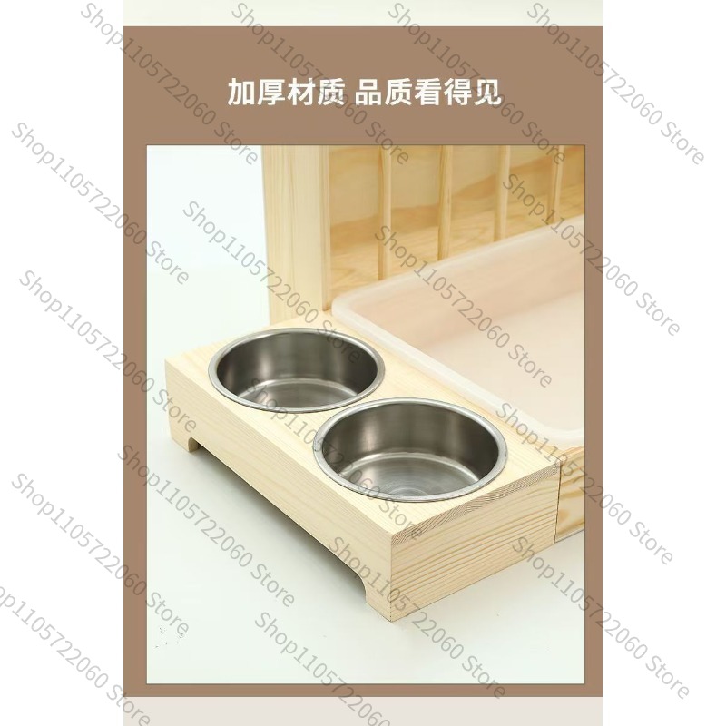 Tempat Pakan Kelinci dari Kayu - Pet Feeders ulasan dan harga
