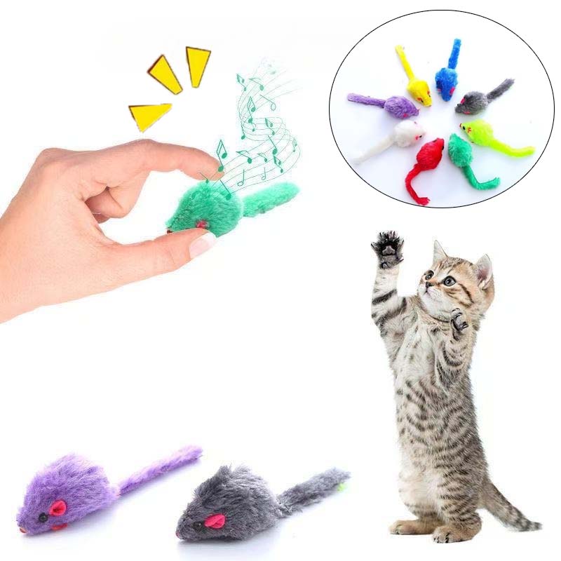 Mainan Tikus Kucing Berbunyi B - Catnip Interactive Plush Mouse ulasan dan harga