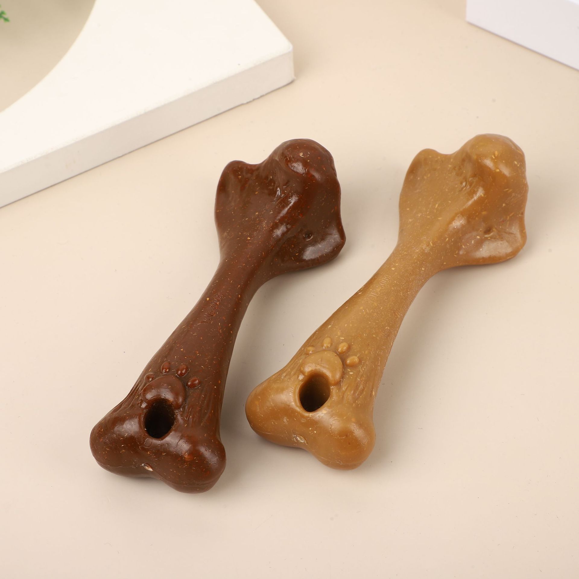 Mainan Kunyah Gigi Anjing Bent - Teeth Cleaning Dog Chew Bone ulasan dan harga