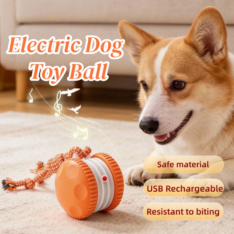 Bola Mainan Hewan Peliharaan I - Automatic Moving Dog Ball ulasan dan harga
