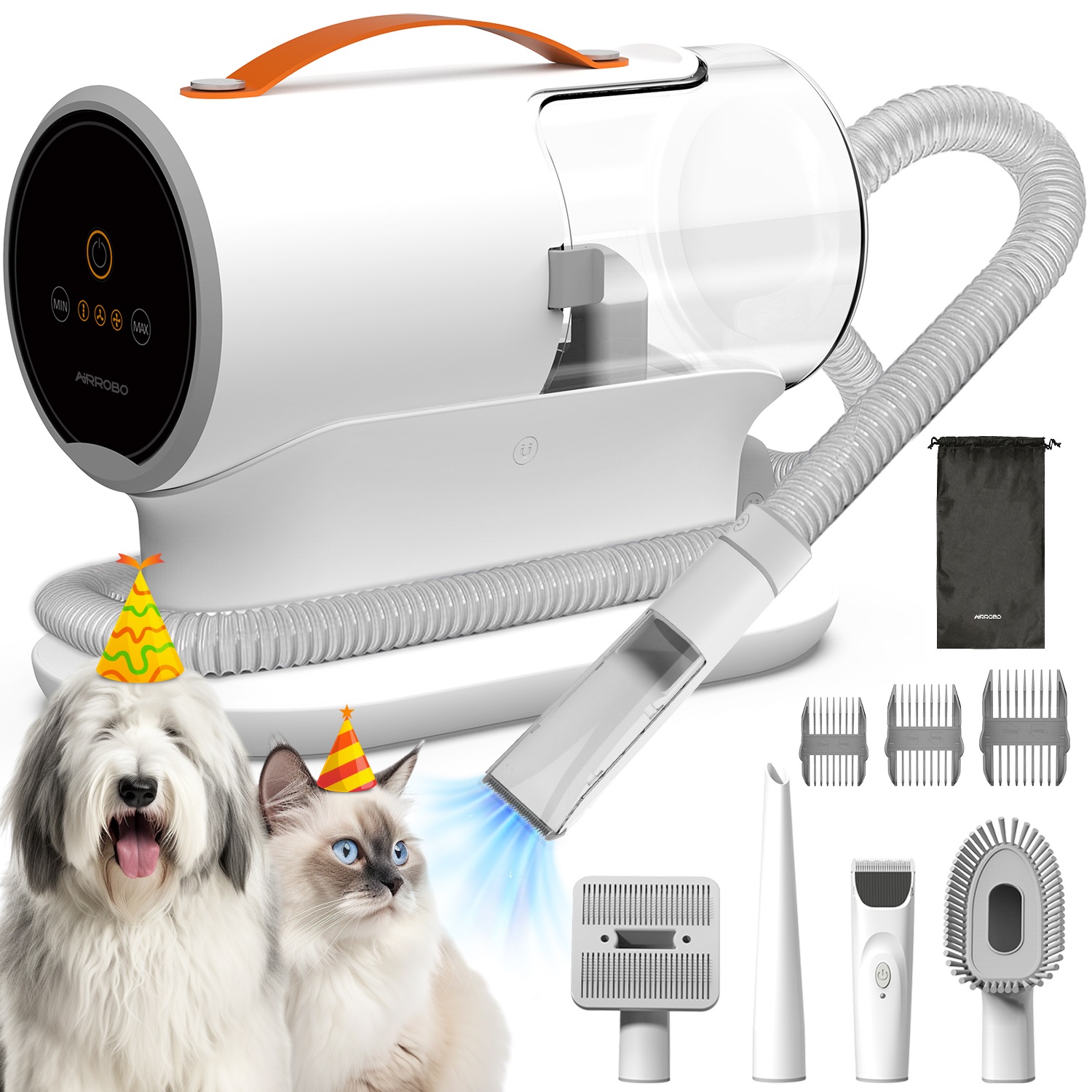 AIRROBO USA Vacuum Perawatan H - Pet Grooming ulasan dan harga
