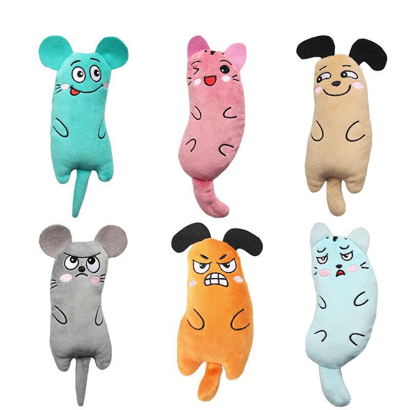 Mainan Catnip bordir mewah hew - Catnip Interactive Plush Mouse ulasan dan harga