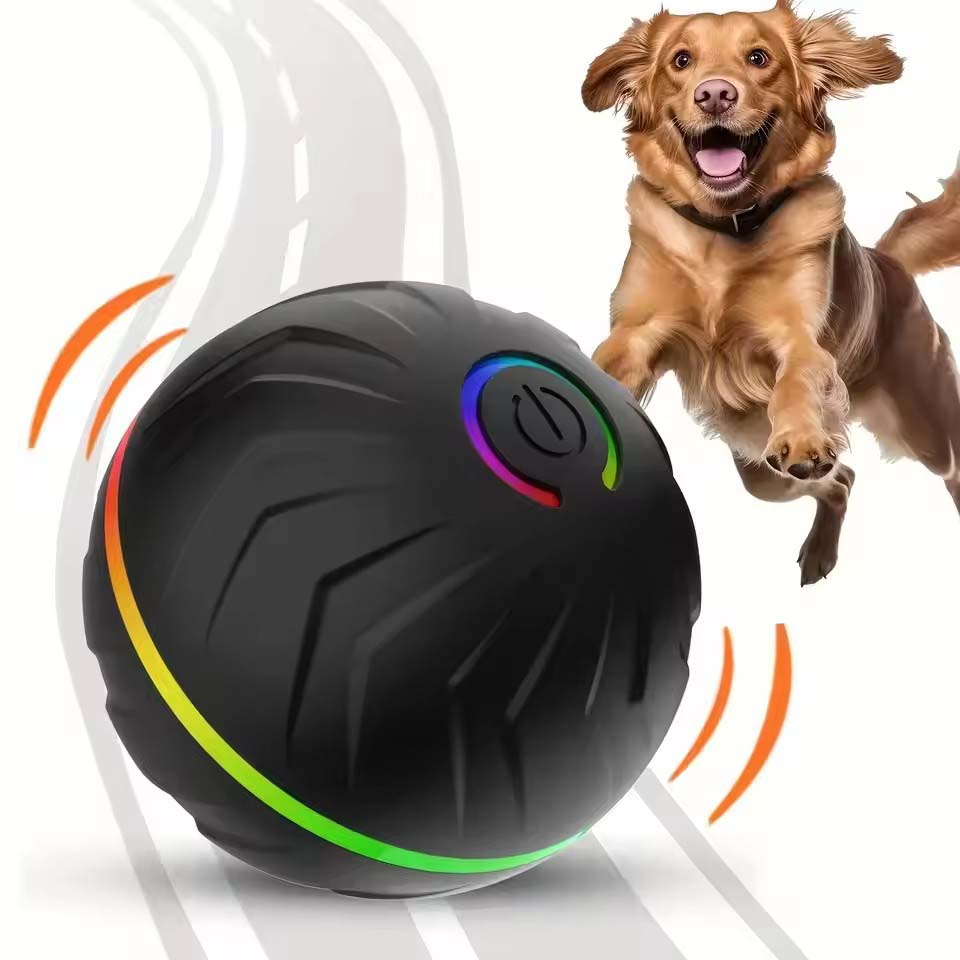 Bola Mainan Anjing Pintar Inte - Automatic Moving Dog Ball ulasan dan harga