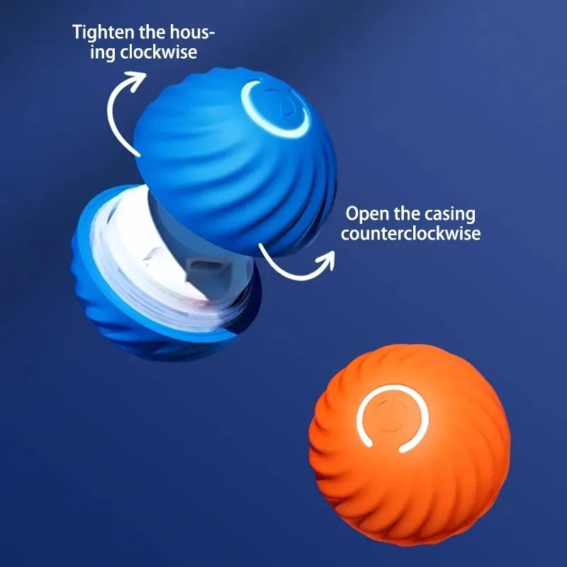 Bola Mainan Elektrik Interakti - Automatic Moving Dog Ball ulasan dan harga