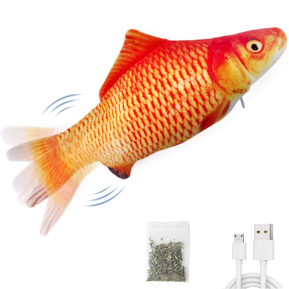 Mainan Kucing Bentuk Ikan, Pen - Electric Floppy Fish Dog Toy ulasan dan harga