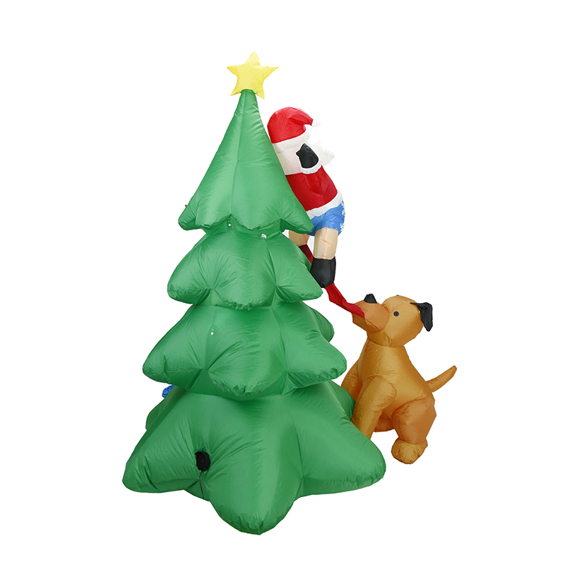 Santa Natal Tiup 6,5 kaki deng - Suction Cup Dog Tug Toy ulasan dan harga