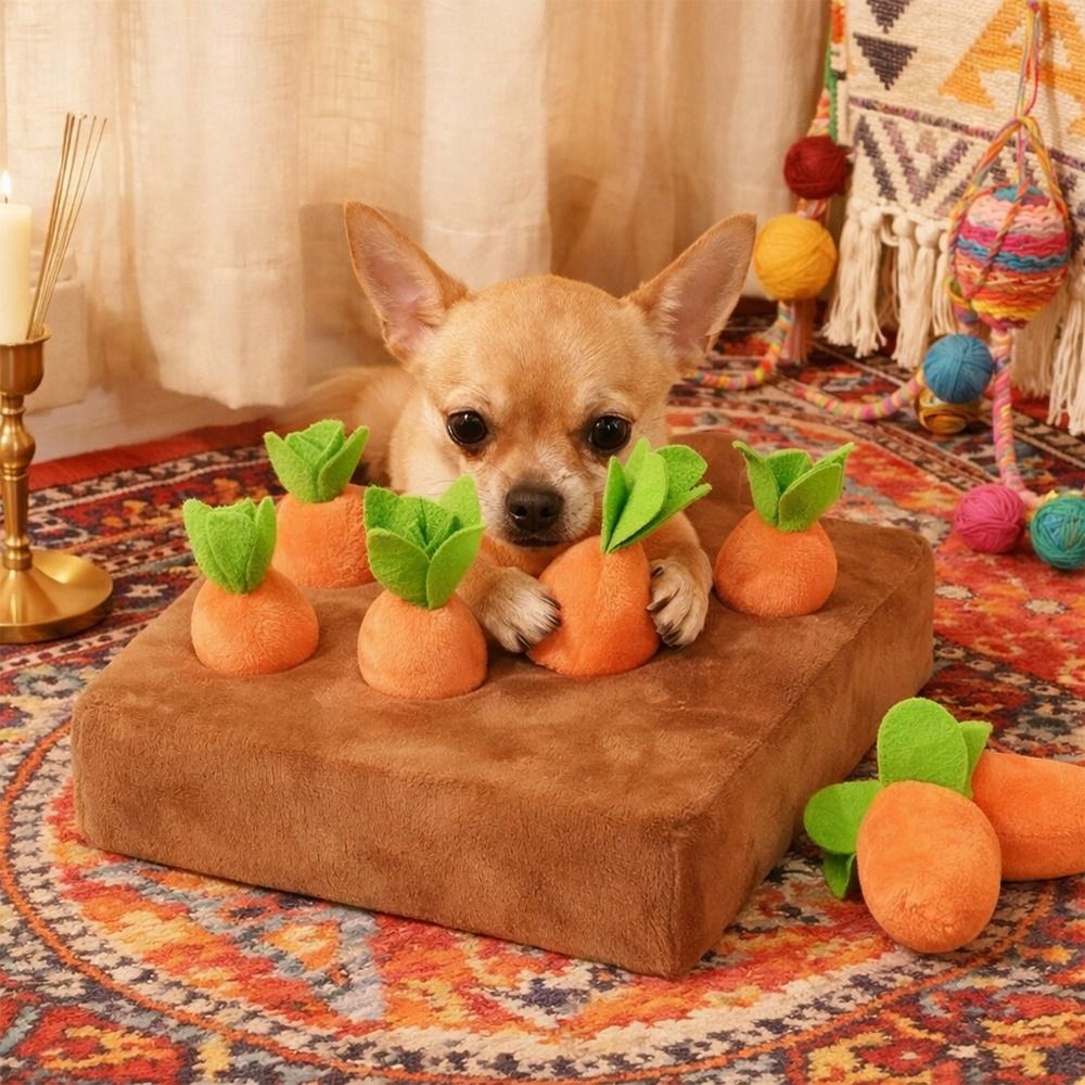 Alas Snuffle Wortel Penghilang - Dog Puzzle Feeder Toy ulasan dan harga