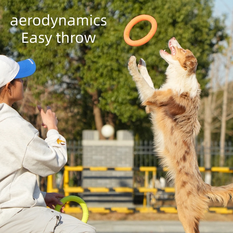 Mainan Anjing Terapung Anti Ai - Flying Disc Dog Training Toy ulasan dan harga