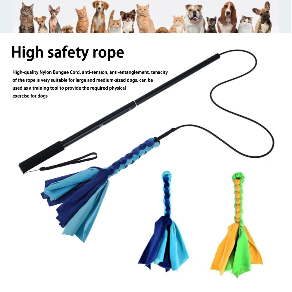 Tongkat anjing dapat ditarik,  - Interactive Squeaky Plush Dog Toy ulasan dan harga