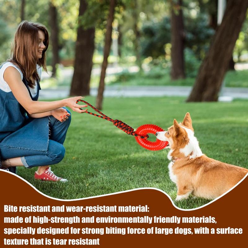 Mainan Melengking untuk Anjing - Dog Rope Toy Aggressive Chewers ulasan dan harga