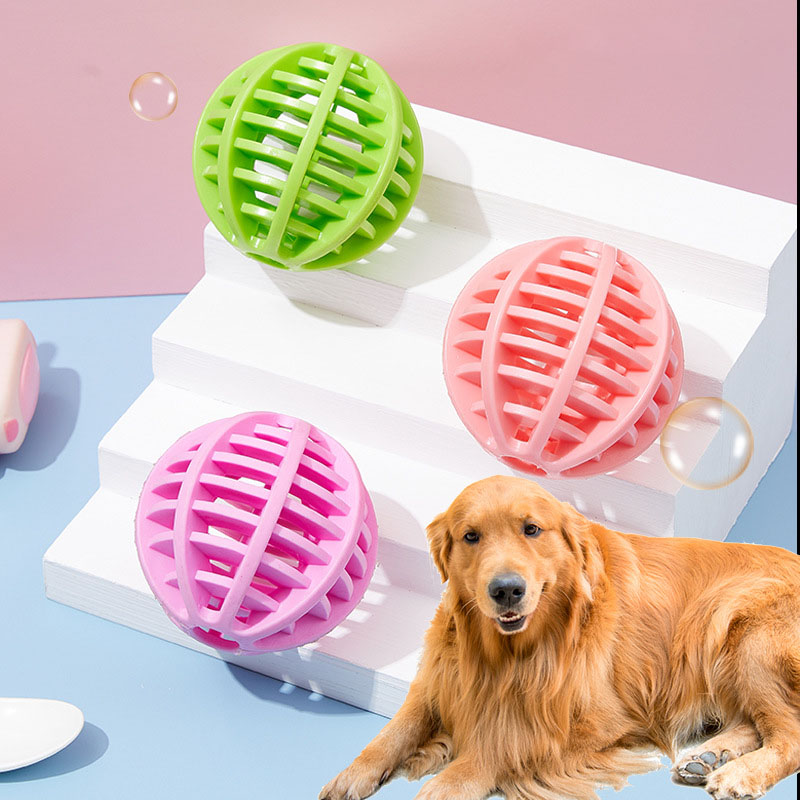 Mainan Bola Anjing Pengeluaran - Rubber Treat Dispensing Dog Toy ulasan dan harga