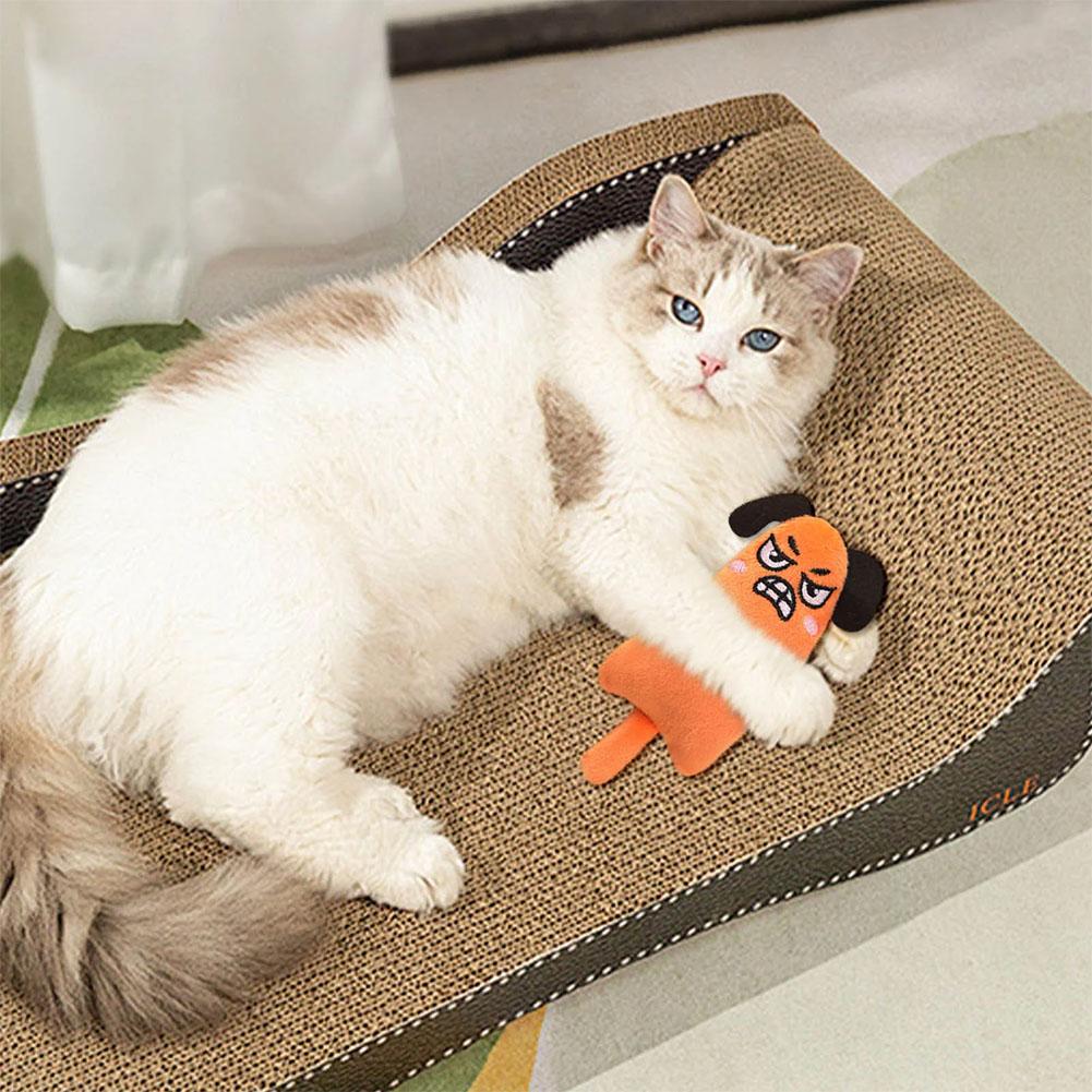 Mainan Kucing Bentuk Tikus Luc - Catnip Interactive Plush Mouse ulasan dan harga
