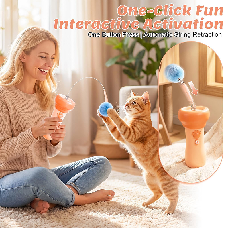 Mainan Kucing Interaktif, Tong - Cat Toys ulasan dan harga