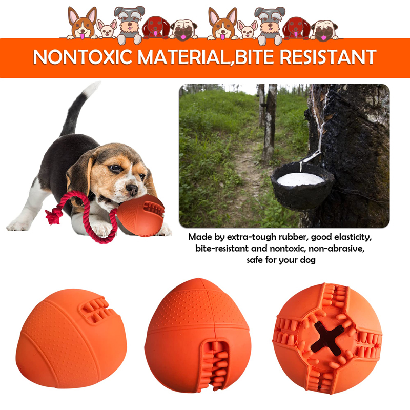 Benepaw mainan anjing interakt - Rubber Treat Dispensing Dog Toy ulasan dan harga